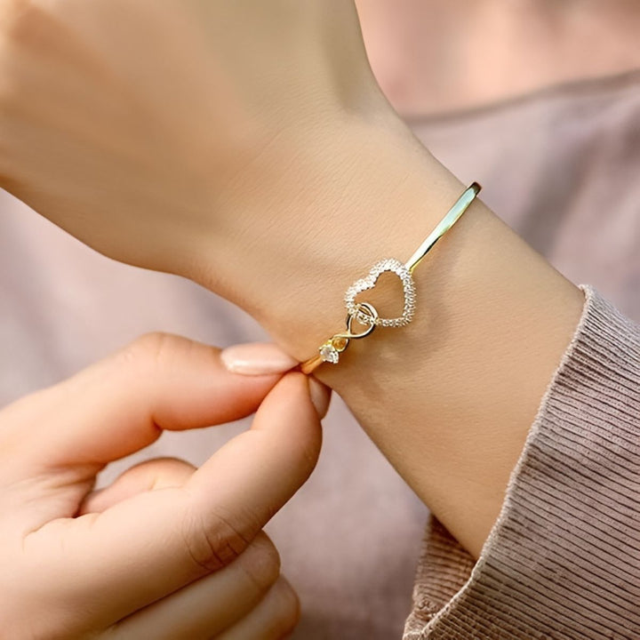 Mother Daughter Infinity Bracelet | Elegant Adjustable Jewelry