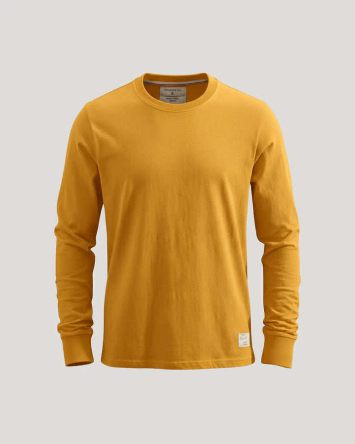 Nico Long Sleeve Crew Neck | Men's Shirt 100% Cotton