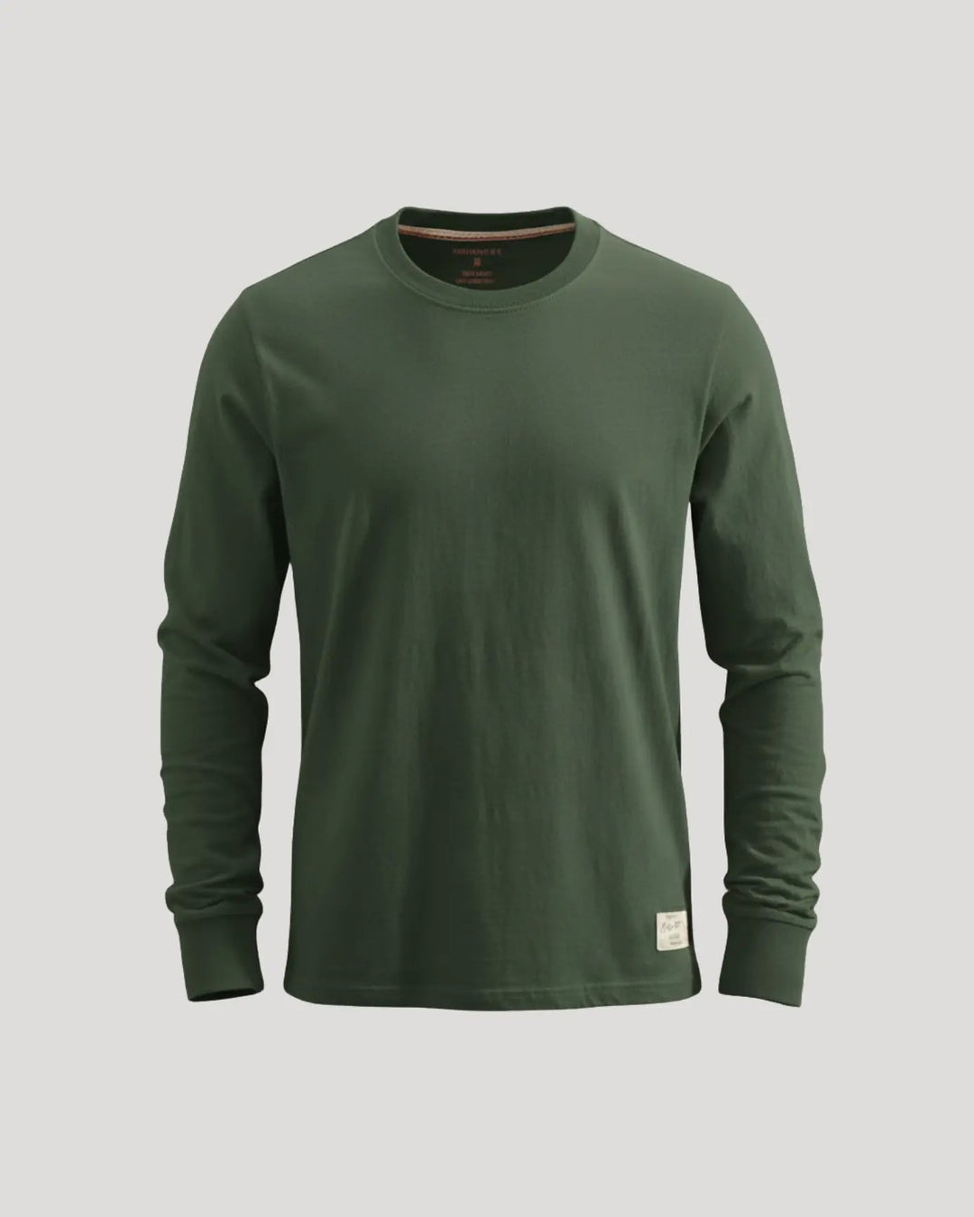 Nico Long Sleeve Crew Neck | Men's Shirt 100% Cotton