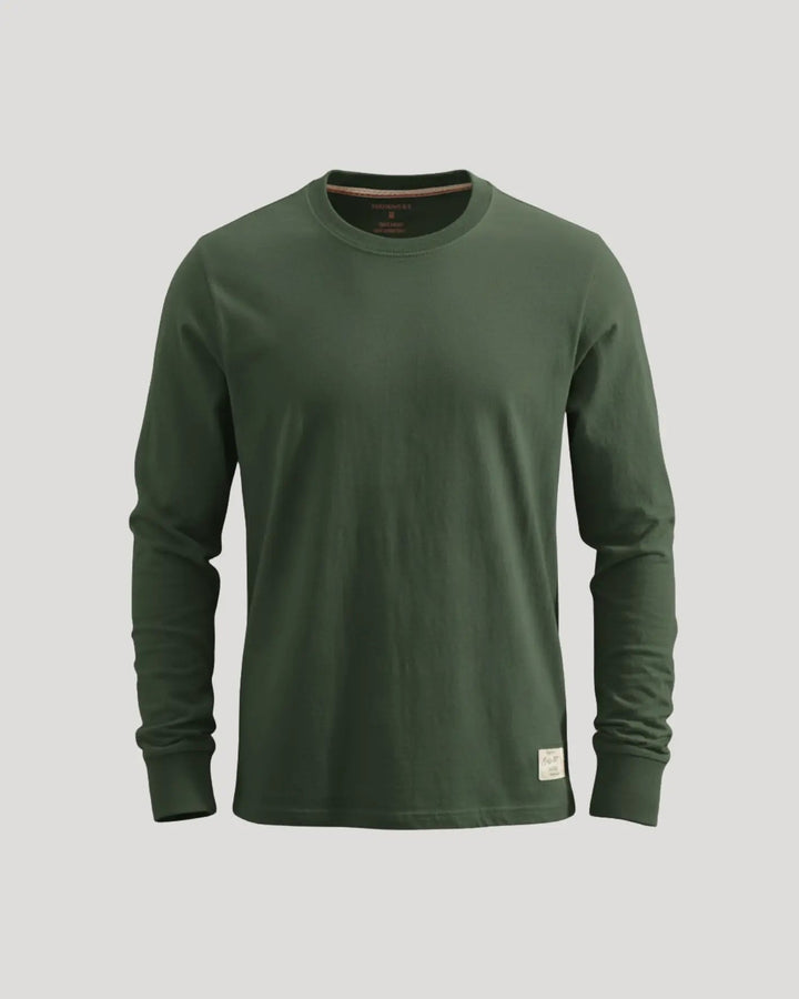 Nico Long Sleeve Crew Neck | Men's Shirt 100% Cotton