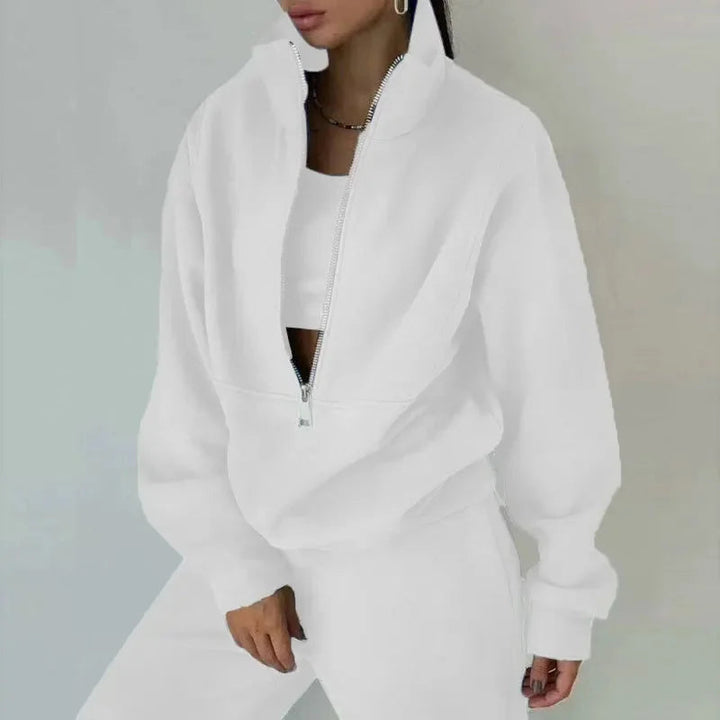 Noemie Elegance | Women's Lounge Set with Half Zip