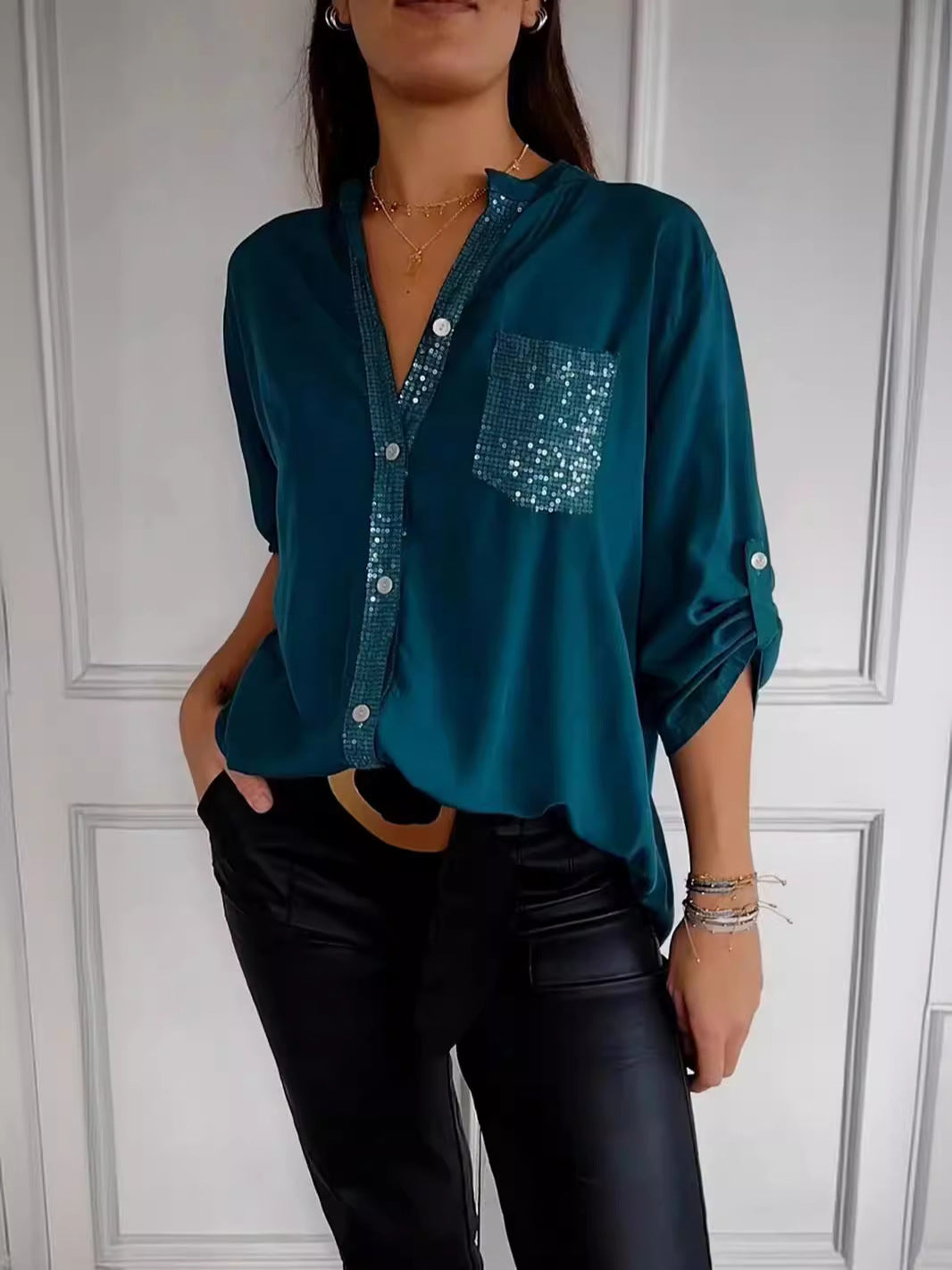 Elaine | Casual Chic Glamour Top