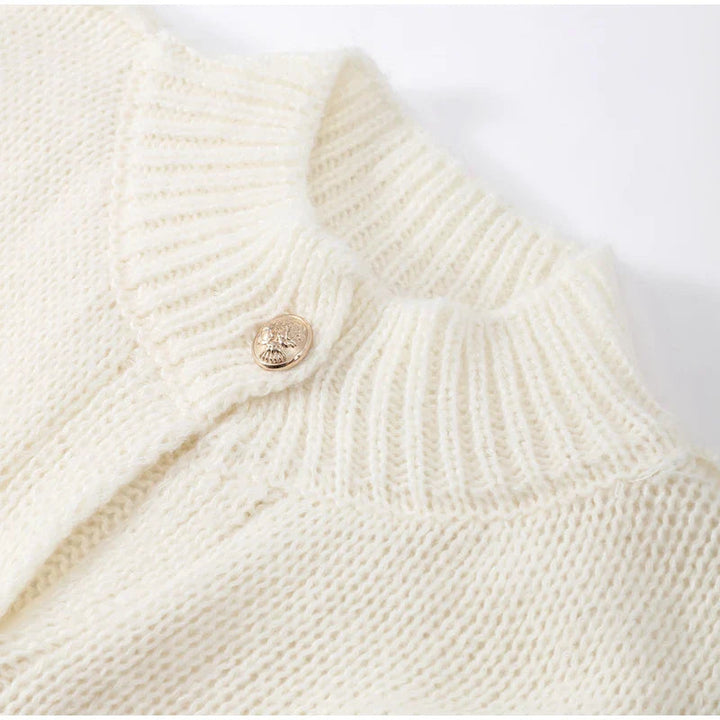 Oversized Knit Cardigan | Women's Sweater Button-Front