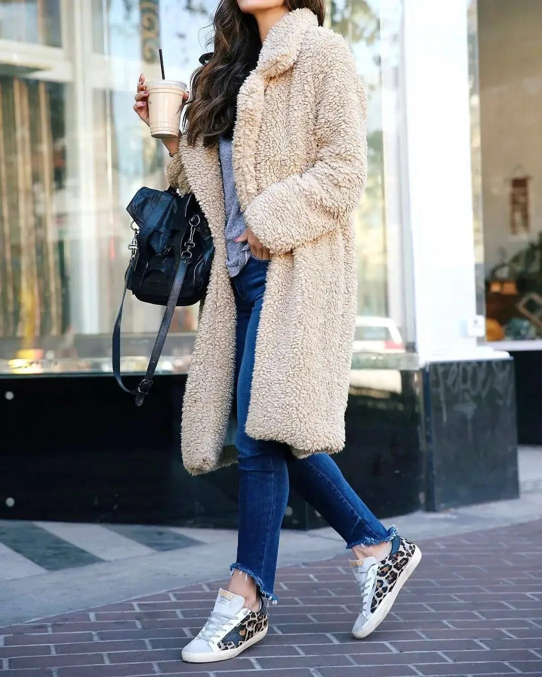 Oversized Teddy Coat | Women's Winter Coat 0
