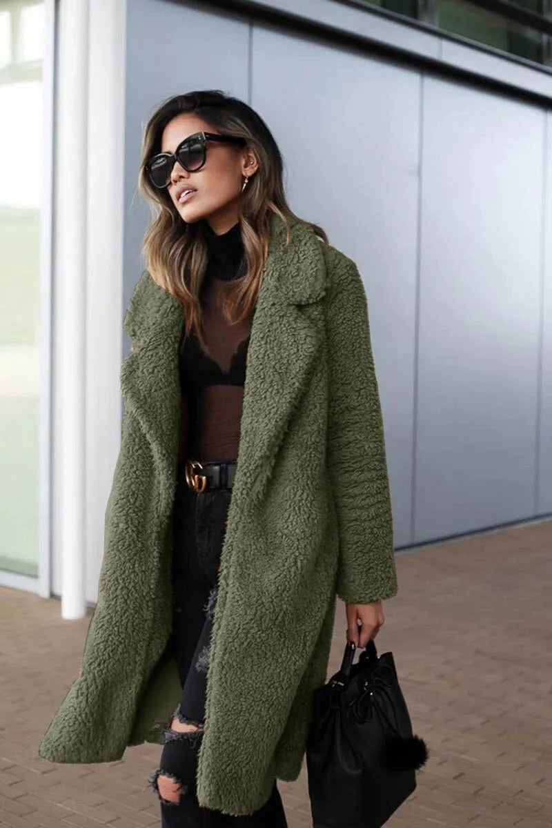 Oversized Teddy Coat | Women's Winter Coat 1