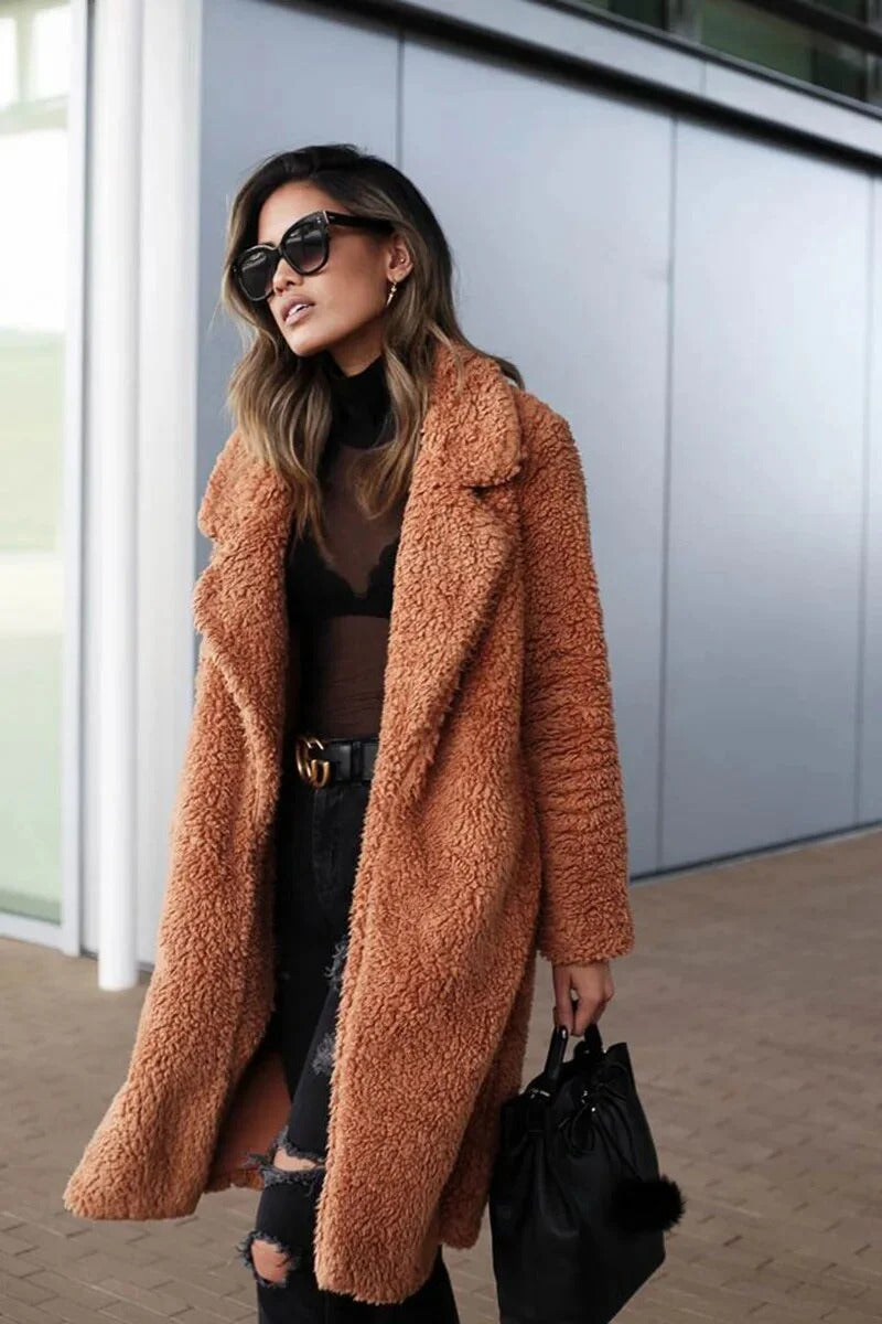 Oversized Teddy Coat | Women's Winter Coat 2