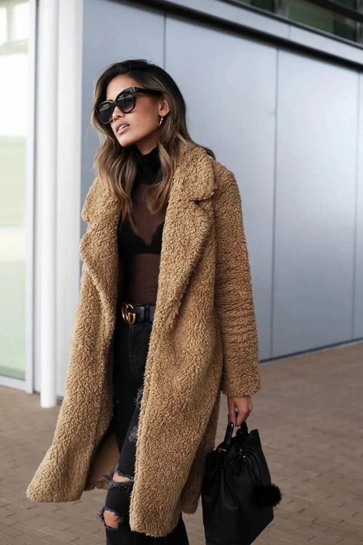Oversized Teddy Coat | Women's Winter Coat 3