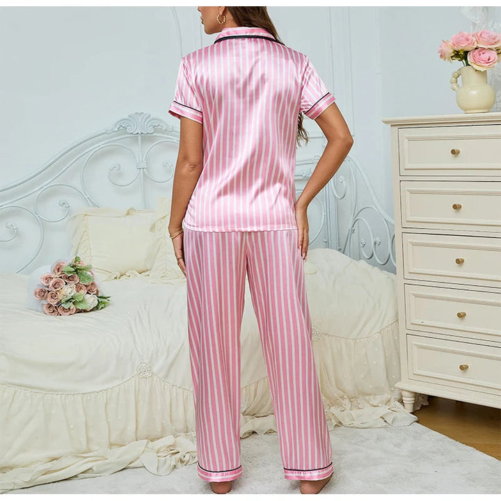 Striped Pajama Set | Women's Loungewear Sets