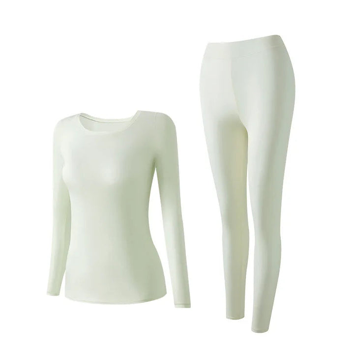 Plus Size Ultrathin Thermal Underwear Set | Women's Long Underwear 2