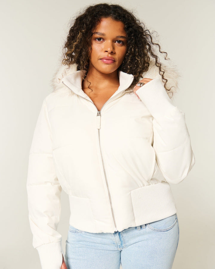 Quilted Winter Jacket | Women's Insulated Puffer Coat