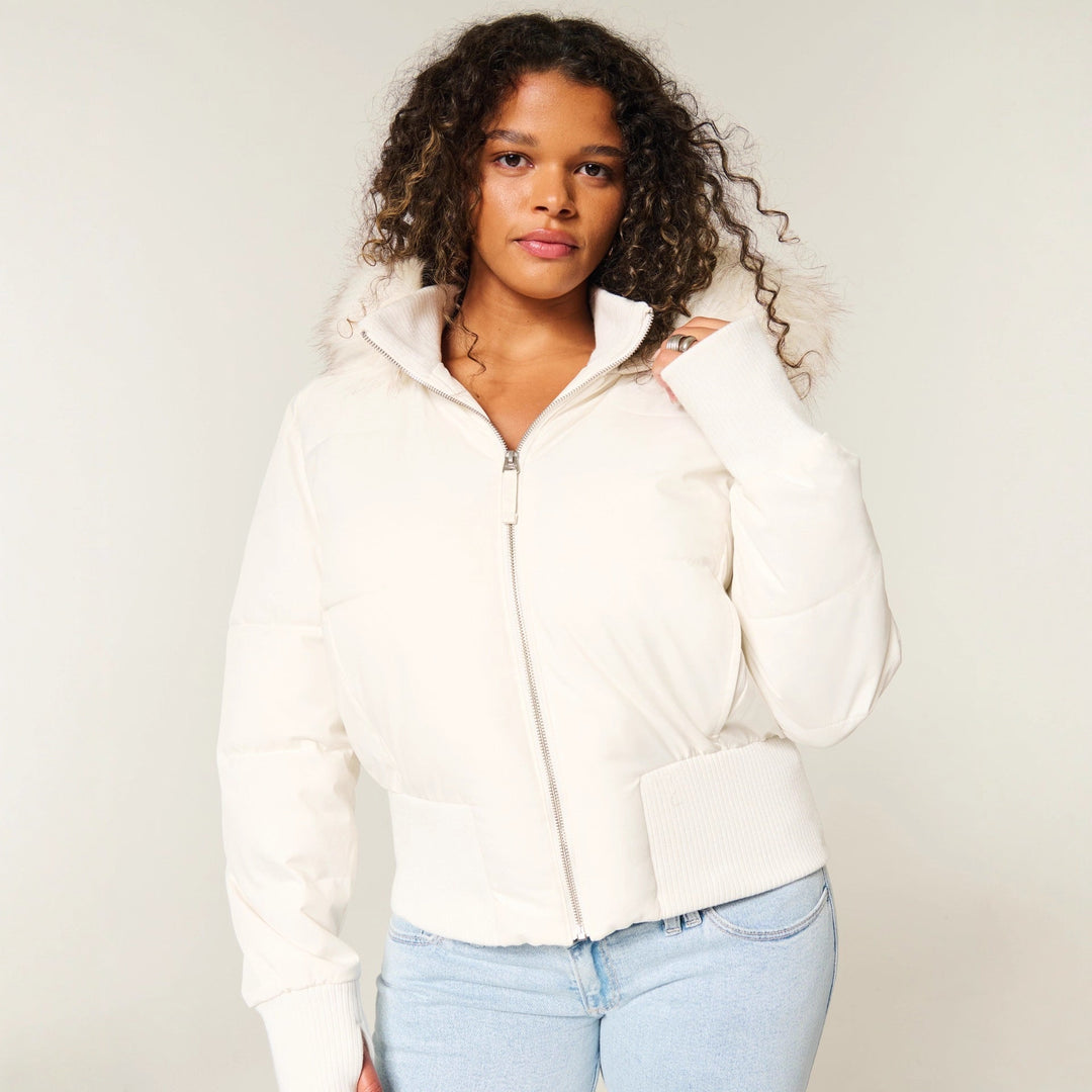 Quilted Winter Jacket | Women's Insulated Puffer Coat