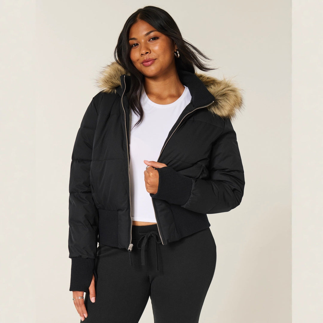 Quilted Winter Jacket | Women's Insulated Puffer Coat