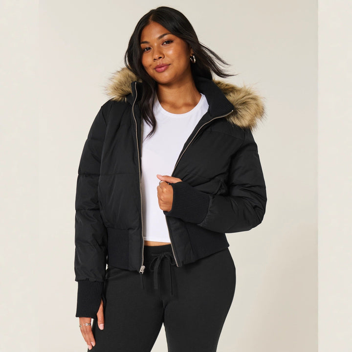 Quilted Winter Jacket | Women's Insulated Puffer Coat