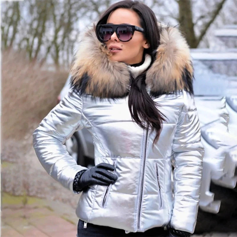 Rana | Women's Winter Coat with Fur Hood