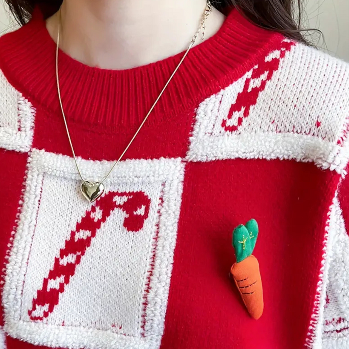 Oversized Women's Sweater | Festive Holiday Apparel