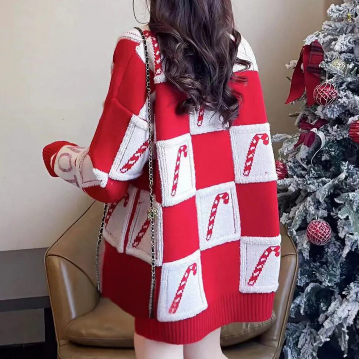 Oversized Women's Sweater | Festive Holiday Apparel