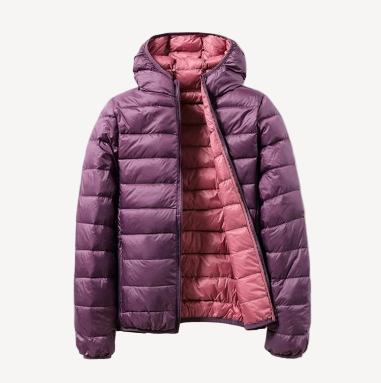 Reversible Hooded Women's Jacket | Transitional Outerwear