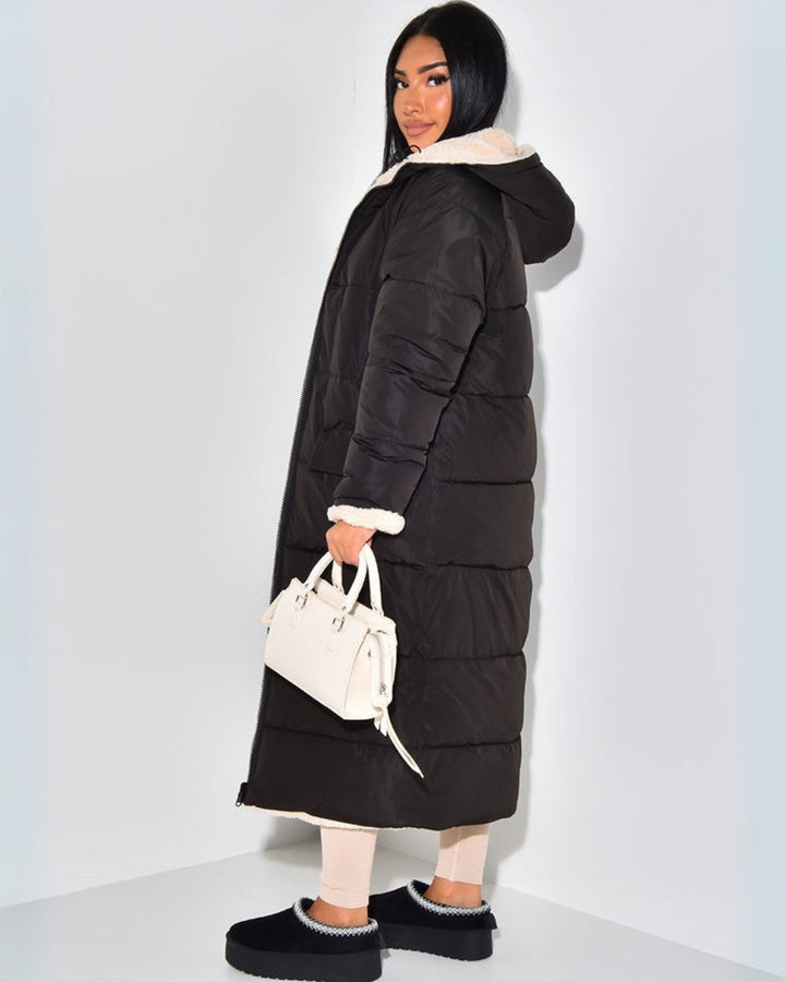 Reversible Women's Winter Jacket | Stylish Double-Sided Coat