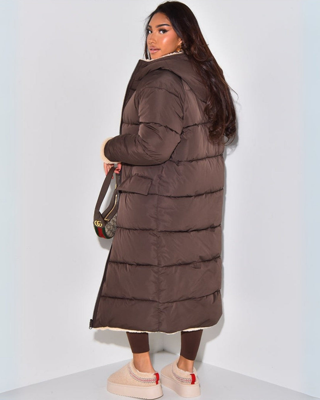 Reversible Women's Winter Jacket | Stylish Double-Sided Coat