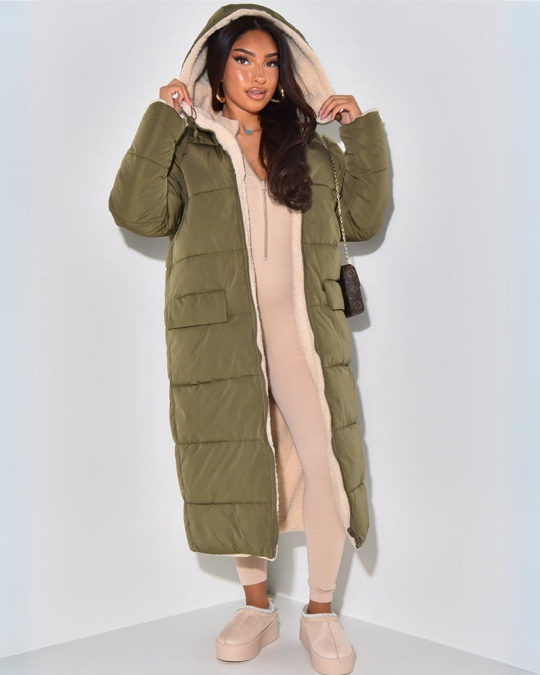 Reversible Women's Winter Jacket | Stylish Double-Sided Coat