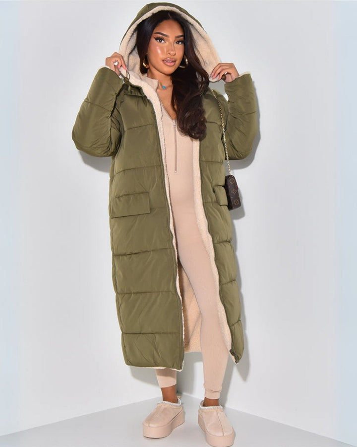 Reversible Women's Winter Jacket | Stylish Double-Sided Coat