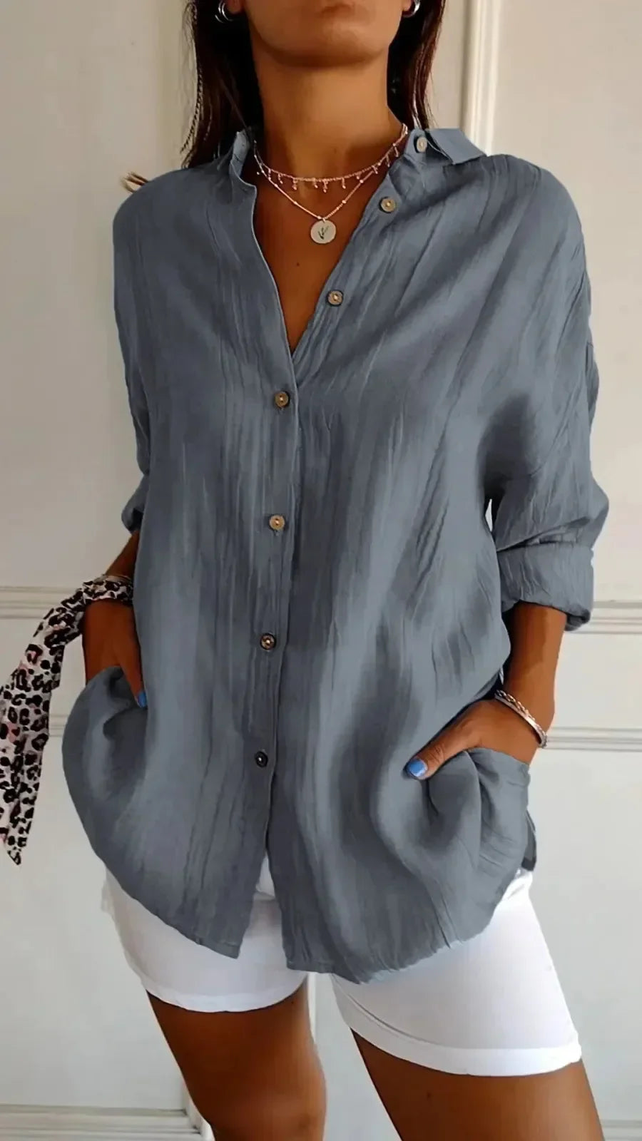 Women’s Maisie Casual Blouse – Soft, Relaxed & Effortlessly Stylish