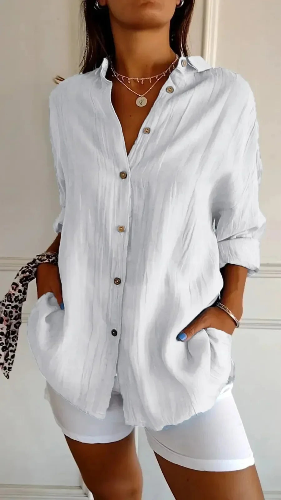 Women’s Maisie Casual Blouse – Soft, Relaxed & Effortlessly Stylish
