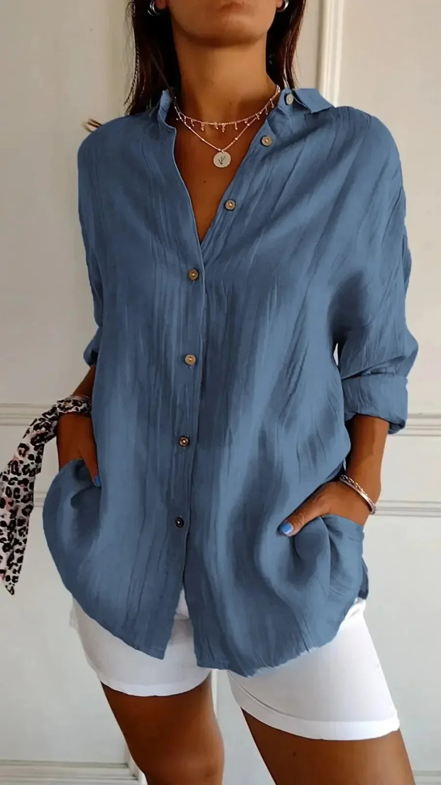 Women’s Maisie Casual Blouse – Soft, Relaxed & Effortlessly Stylish