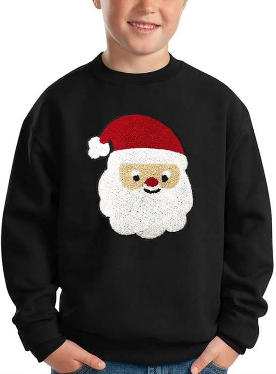 Santa Claus Children's Sweater | Festive Holiday Apparel 6