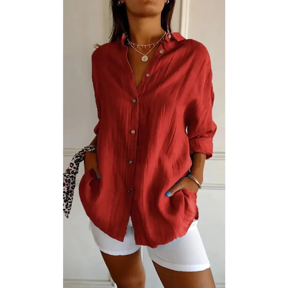 Women’s Maisie Casual Blouse – Soft, Relaxed & Effortlessly Stylish