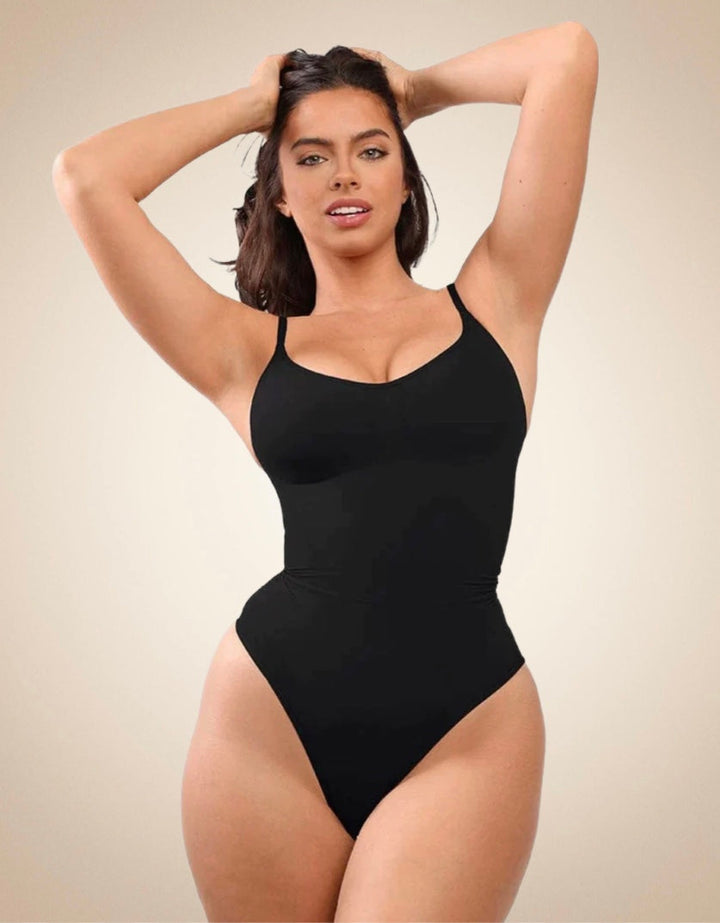 Seamless Shapewear Bodysuit with Built-in Bra | Women's Body Shaper