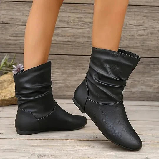 Shira Leather Boots | Women's Stylish Footwear