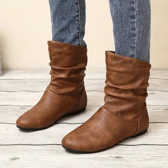 Shira Leather Boots | Women's Stylish Footwear