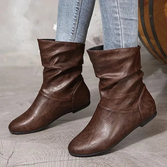 Shira Leather Boots | Women's Stylish Footwear
