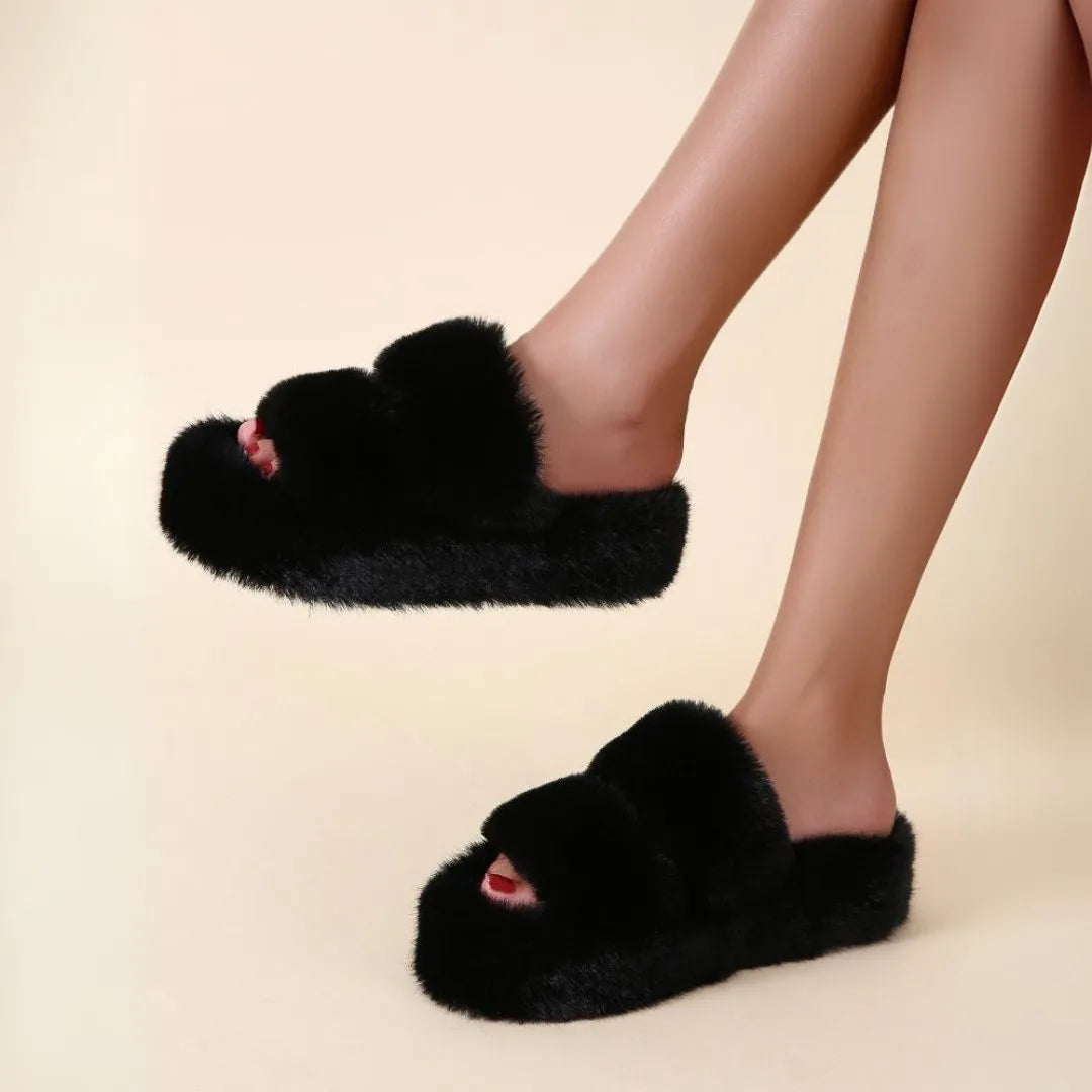 Soft Mohnblatt Scale Women's Slippers | Comfortable Footwear 0
