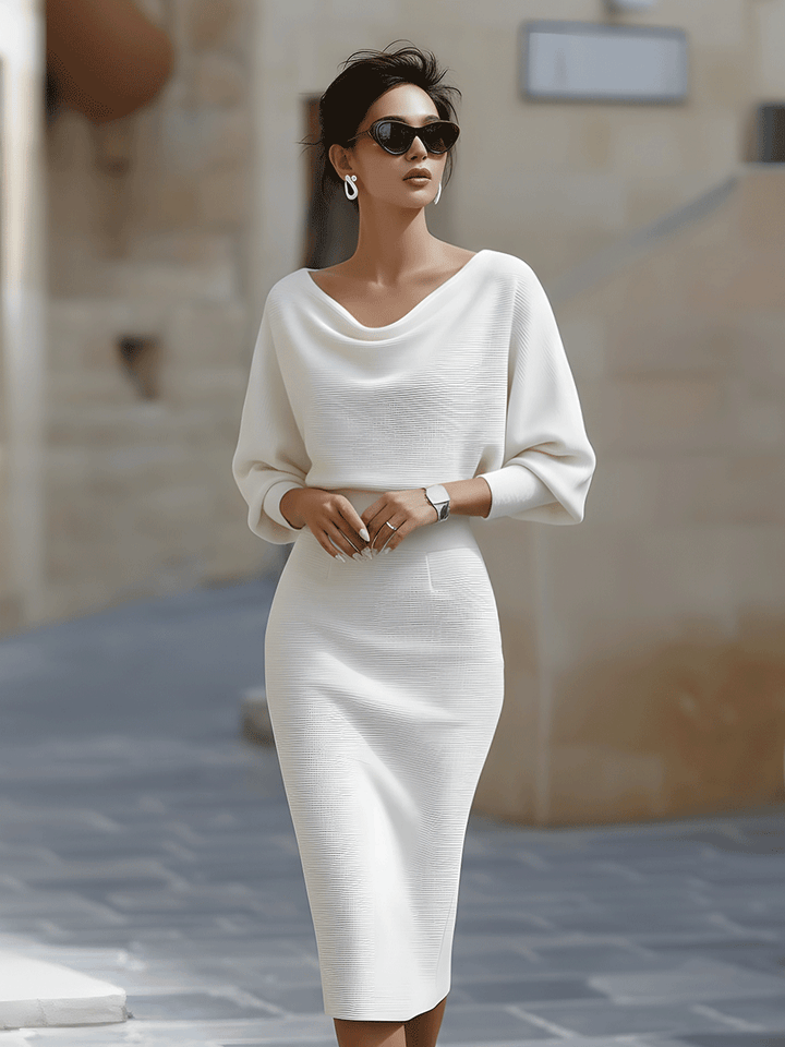 Sophisticated Casual Dress | Women's Midi Dress
