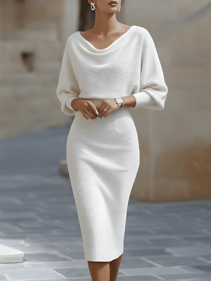 Sophisticated Casual Dress | Women's Midi Dress