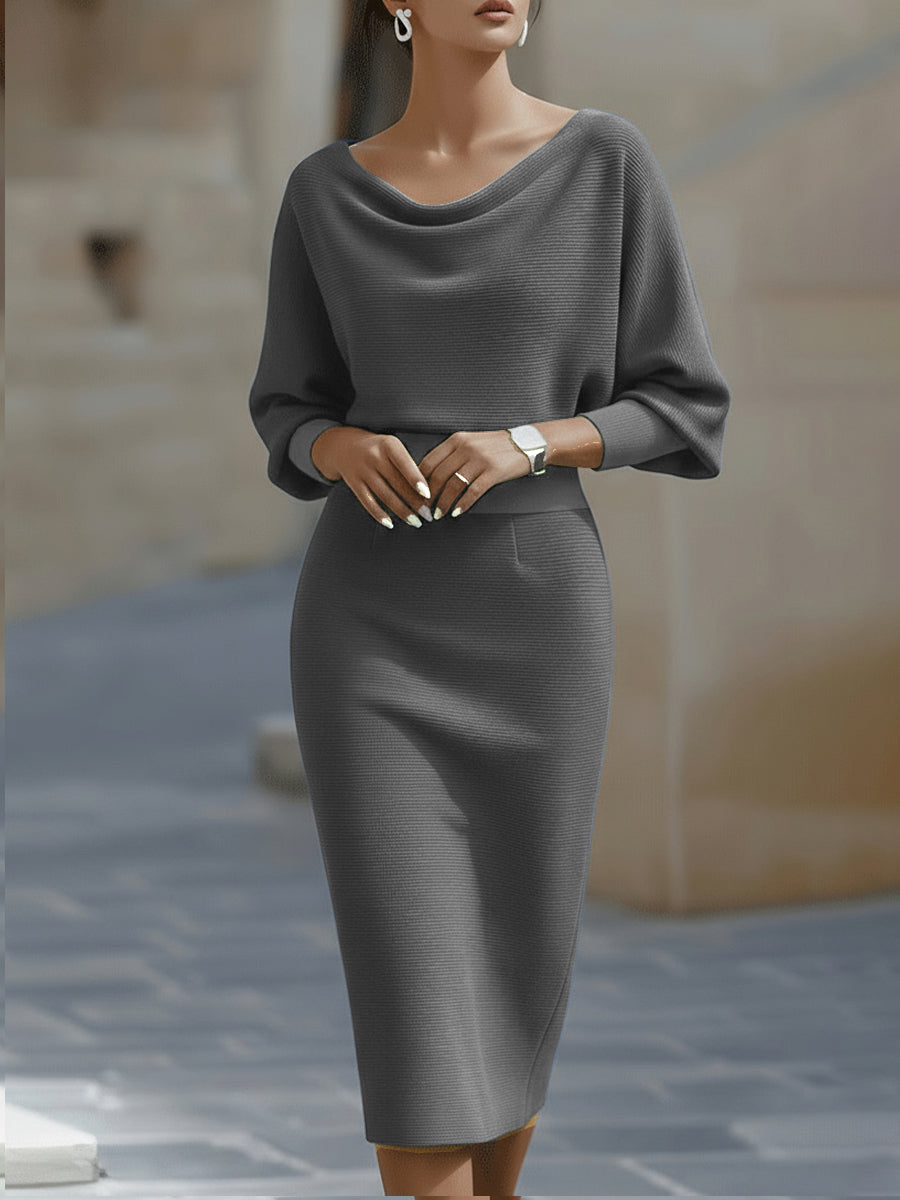 Sophisticated Casual Dress | Women's Midi Dress
