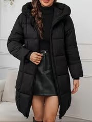 Stylish Padded Coat with Hood | Women's Winter Coat
