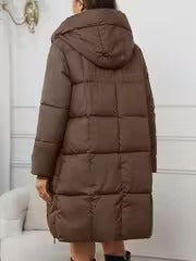 Stylish Padded Coat with Hood | Women's Winter Coat