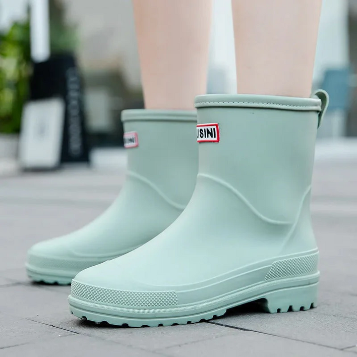 Stylish Waterproof Rubber Boots Women | Rain Footwear