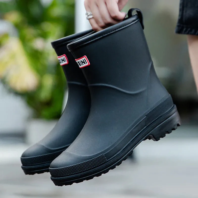 Stylish Waterproof Rubber Boots Women | Rain Footwear