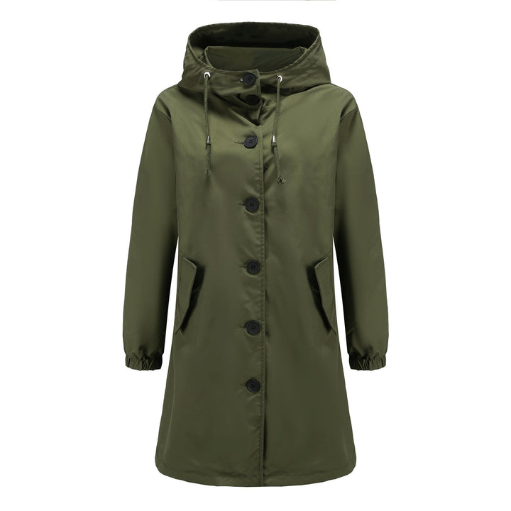 Stylish Women's Rain Jacket | Classic Hooded Women's Coat