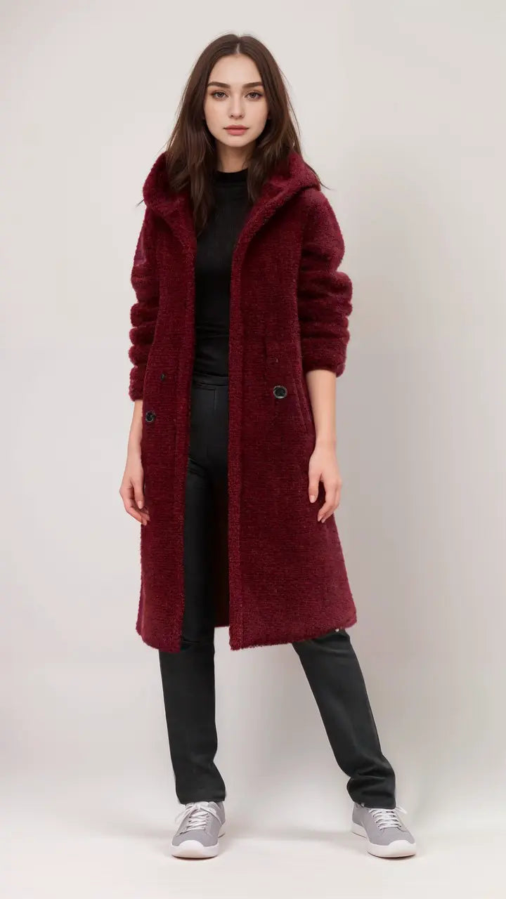 Teddy Jacket | Women's Faux Fur Winter Coat
