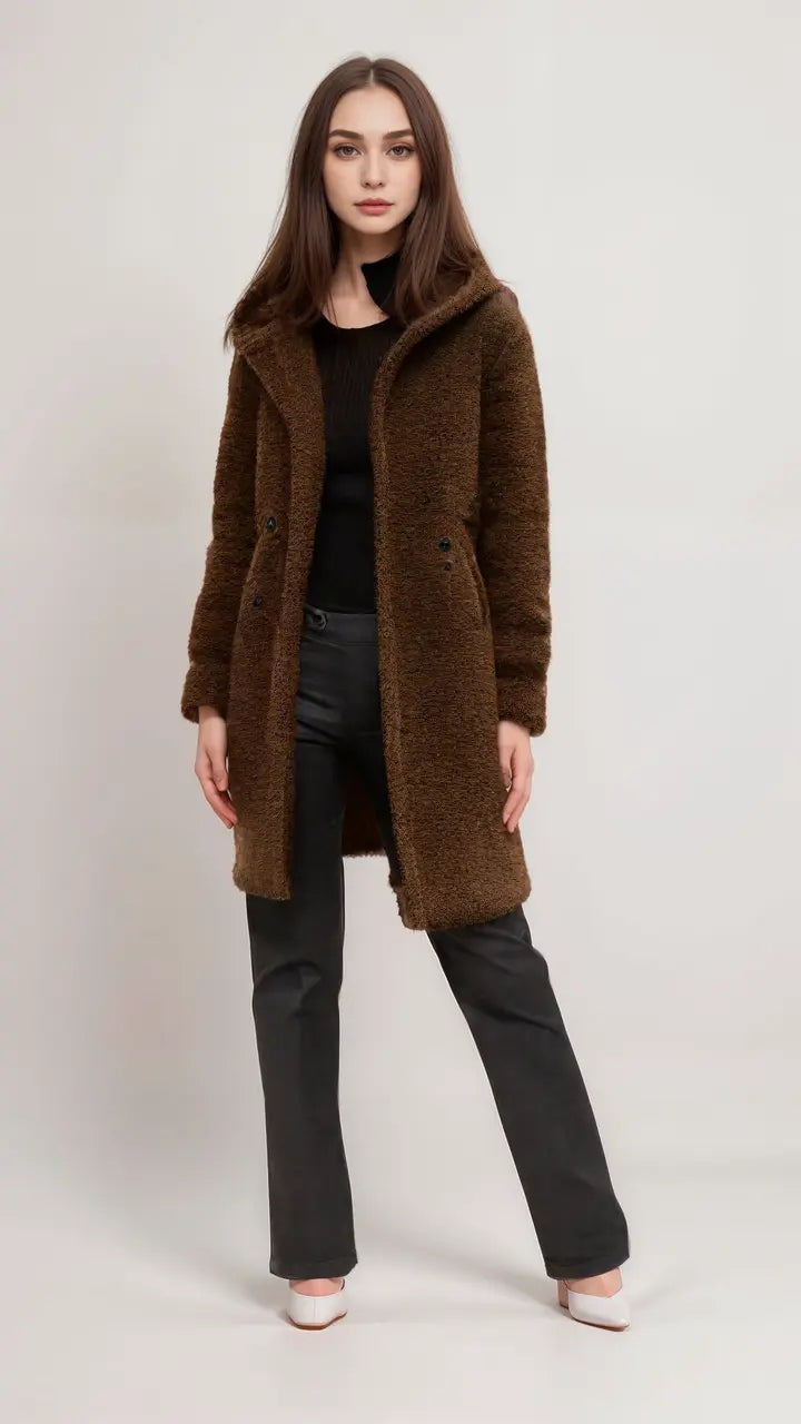 Teddy Jacket | Women's Faux Fur Winter Coat