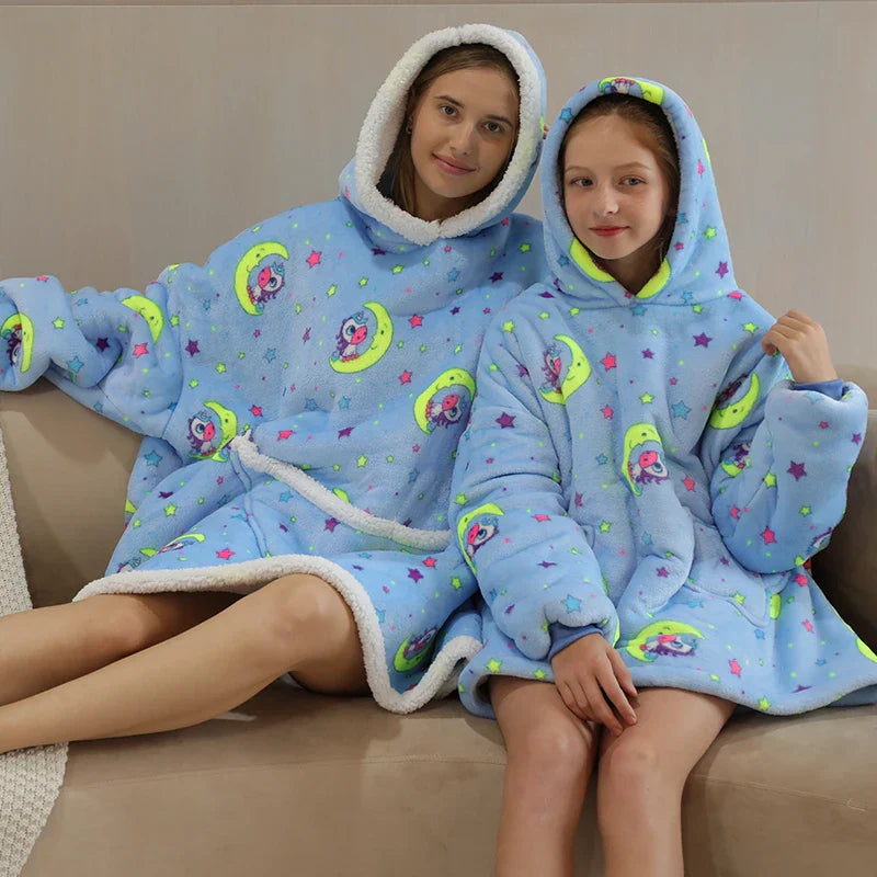 Teddy | Oversized Hoodie Blanket for All Ages