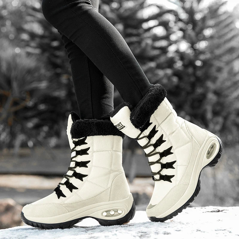 Thigh High Winter Boots | Women's Waterproof Platform Shoes