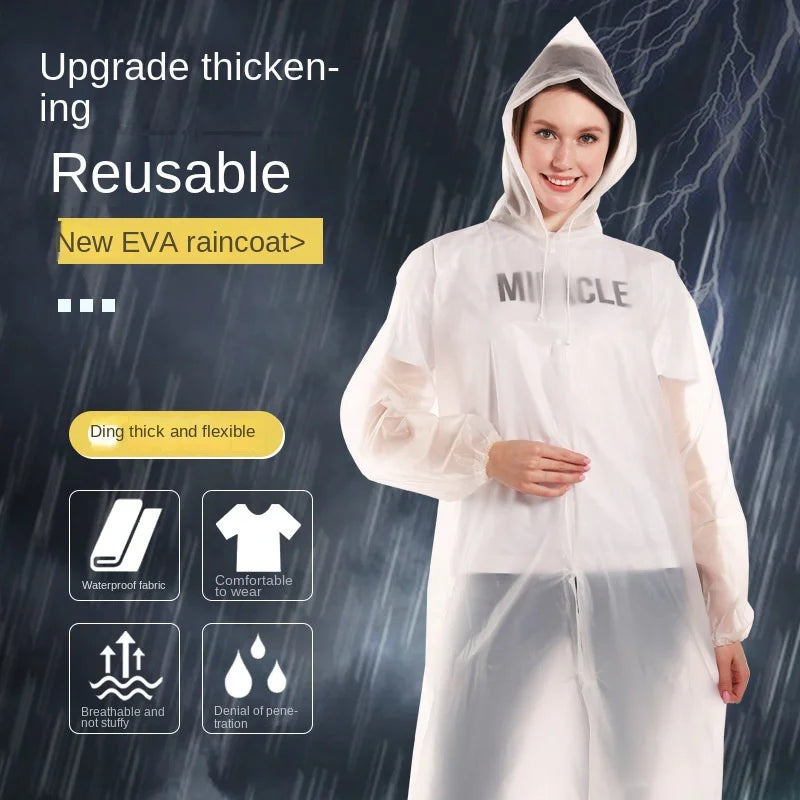Unisex EVA Raincoat | Waterproof Outdoor Wear