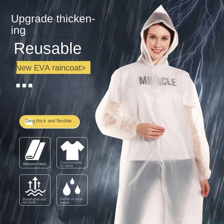 Unisex EVA Raincoat | Waterproof Outdoor Wear