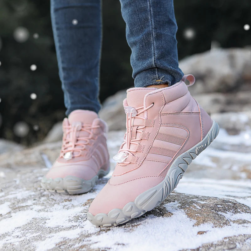 Unisex Waterproof Winter Boots | Barefoot Hiking Shoes